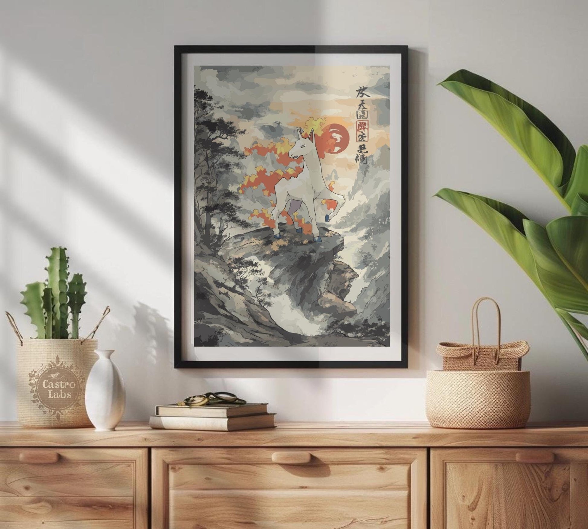 Rapidash Poster: Legendary Pokemon