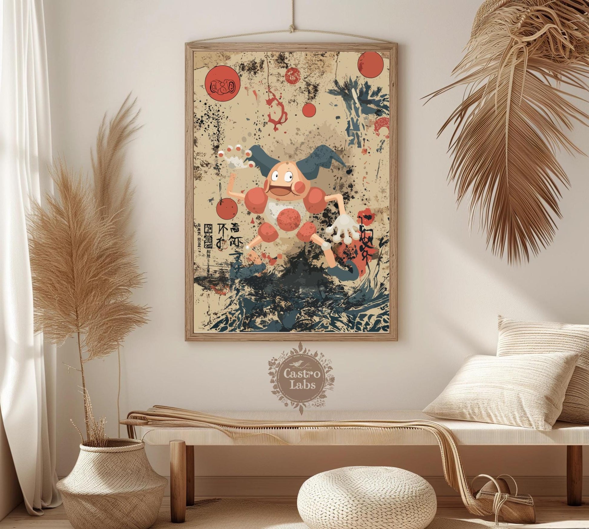 Mr. Mime Poster: Legendary Pokemon