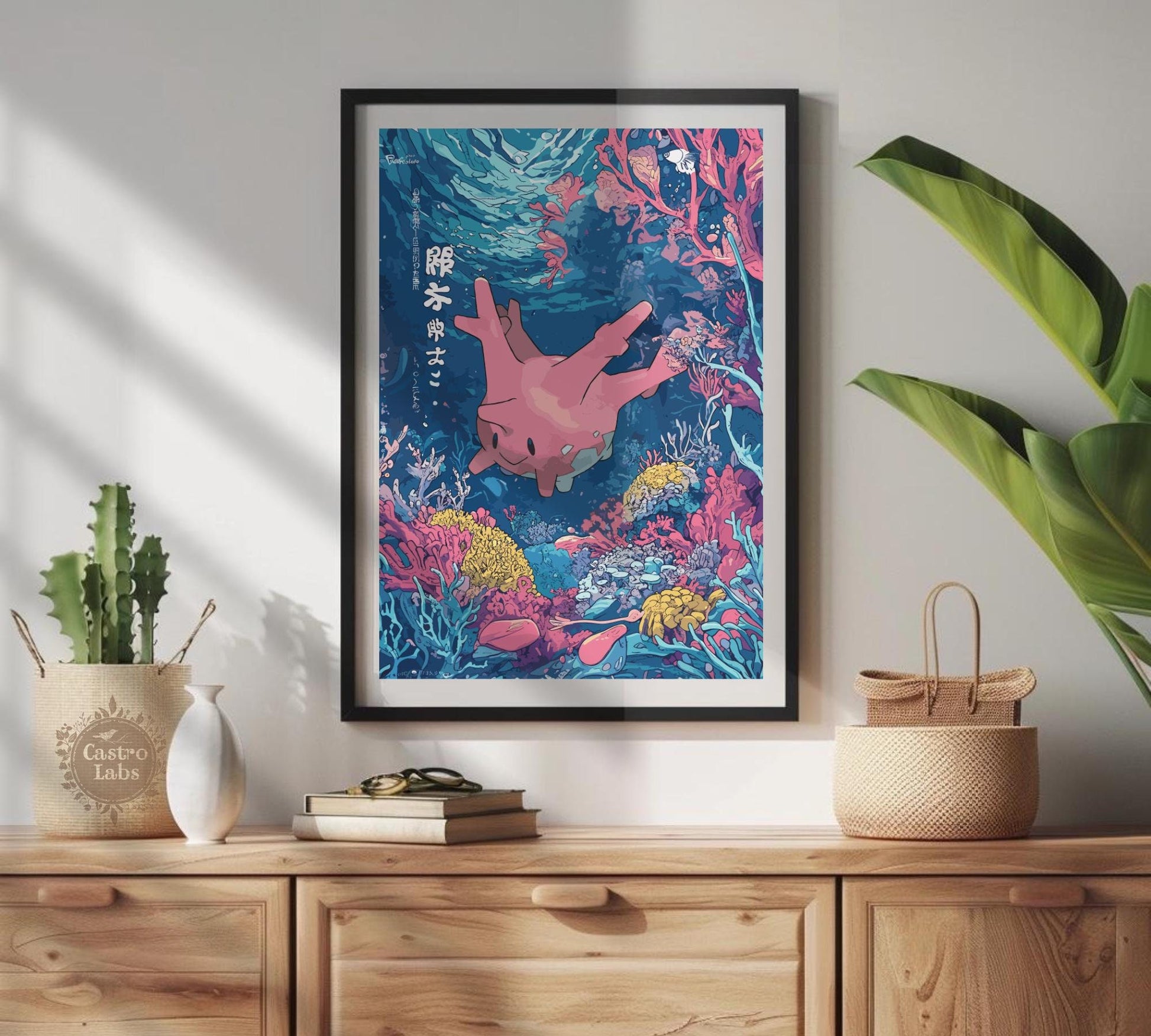 Corsola Poster: Legendary Pokemon