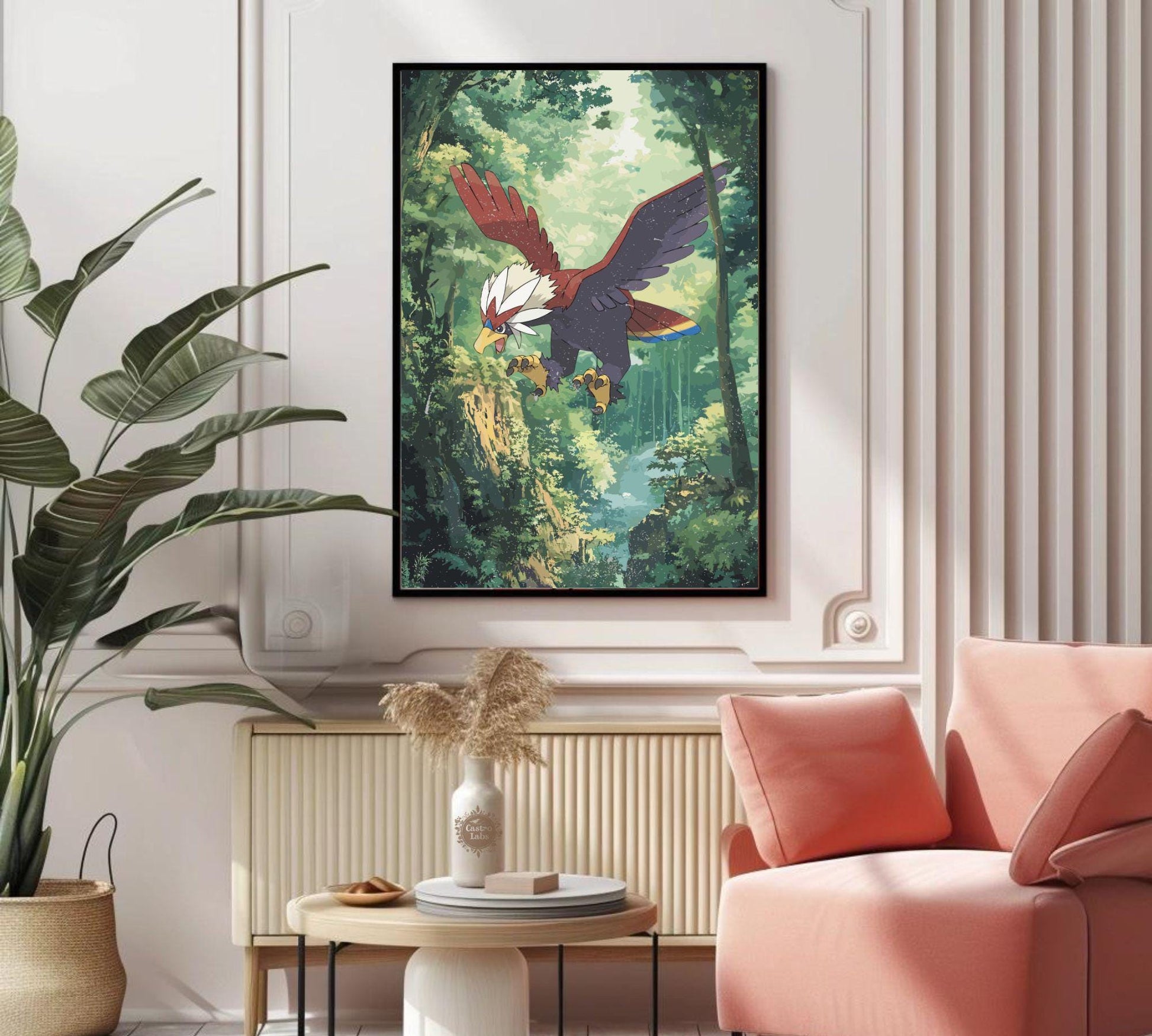 Braviary Pokemon Poster