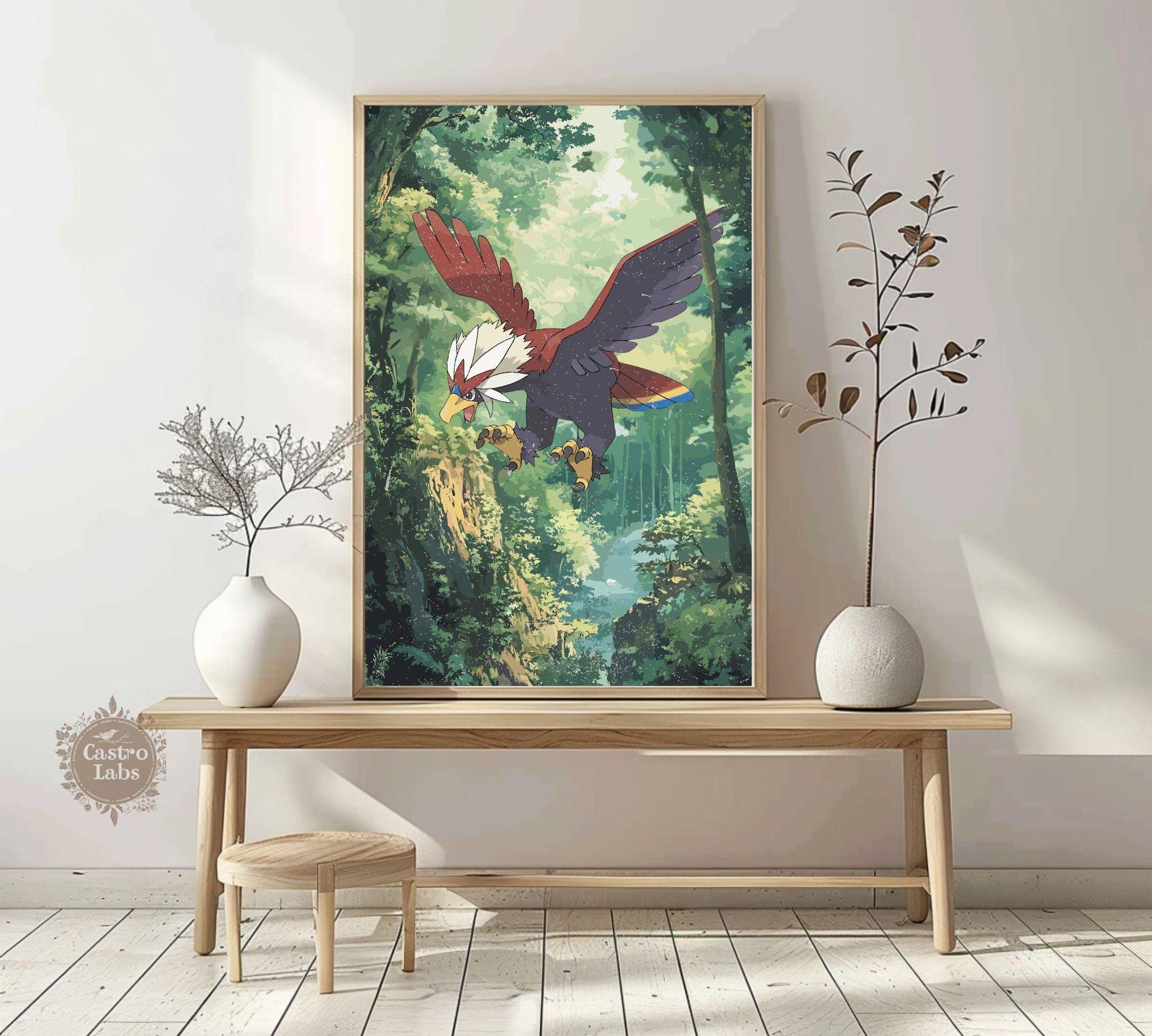 Braviary Pokemon Poster