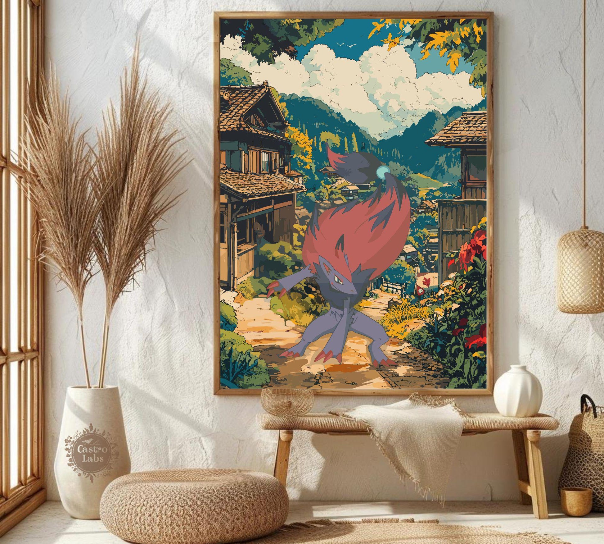 Zoroark Legendary Pokemon Poster