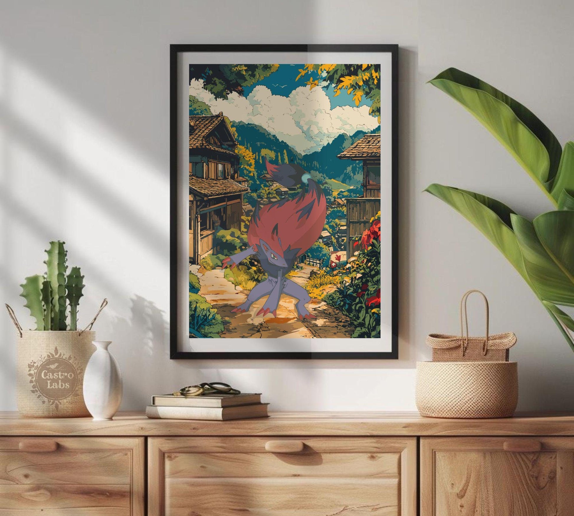 Zoroark Legendary Pokemon Poster