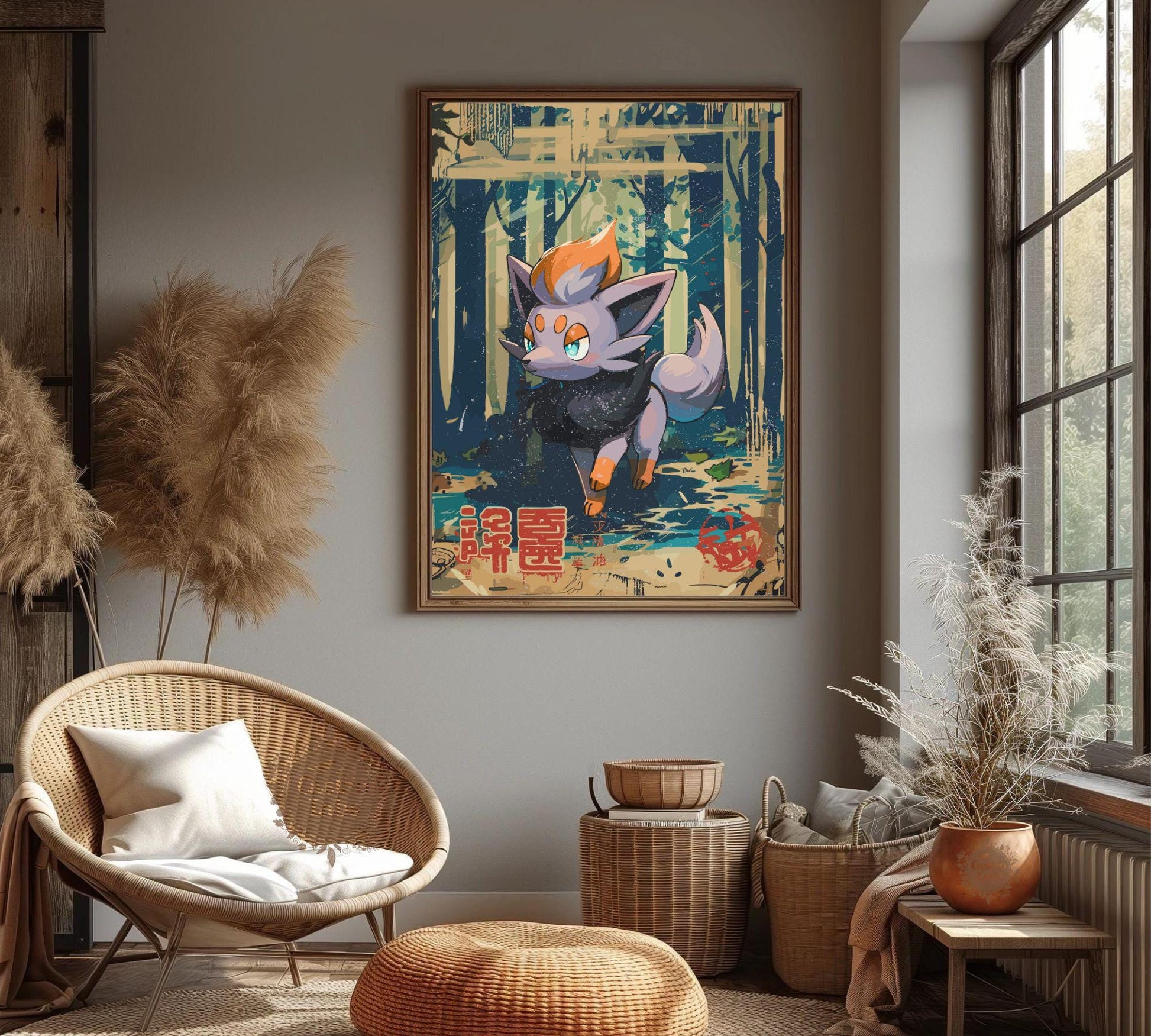 Zorua Pokemon Poster