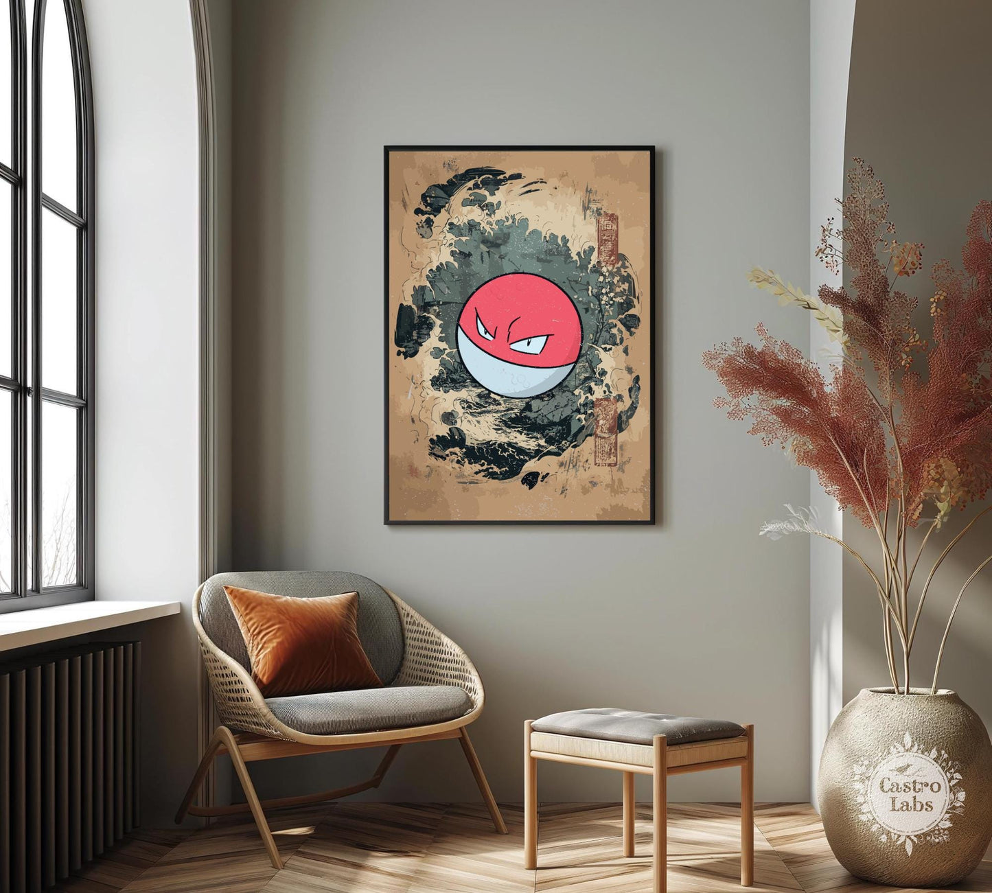 Voltorb Poster: Legendary Pokemon