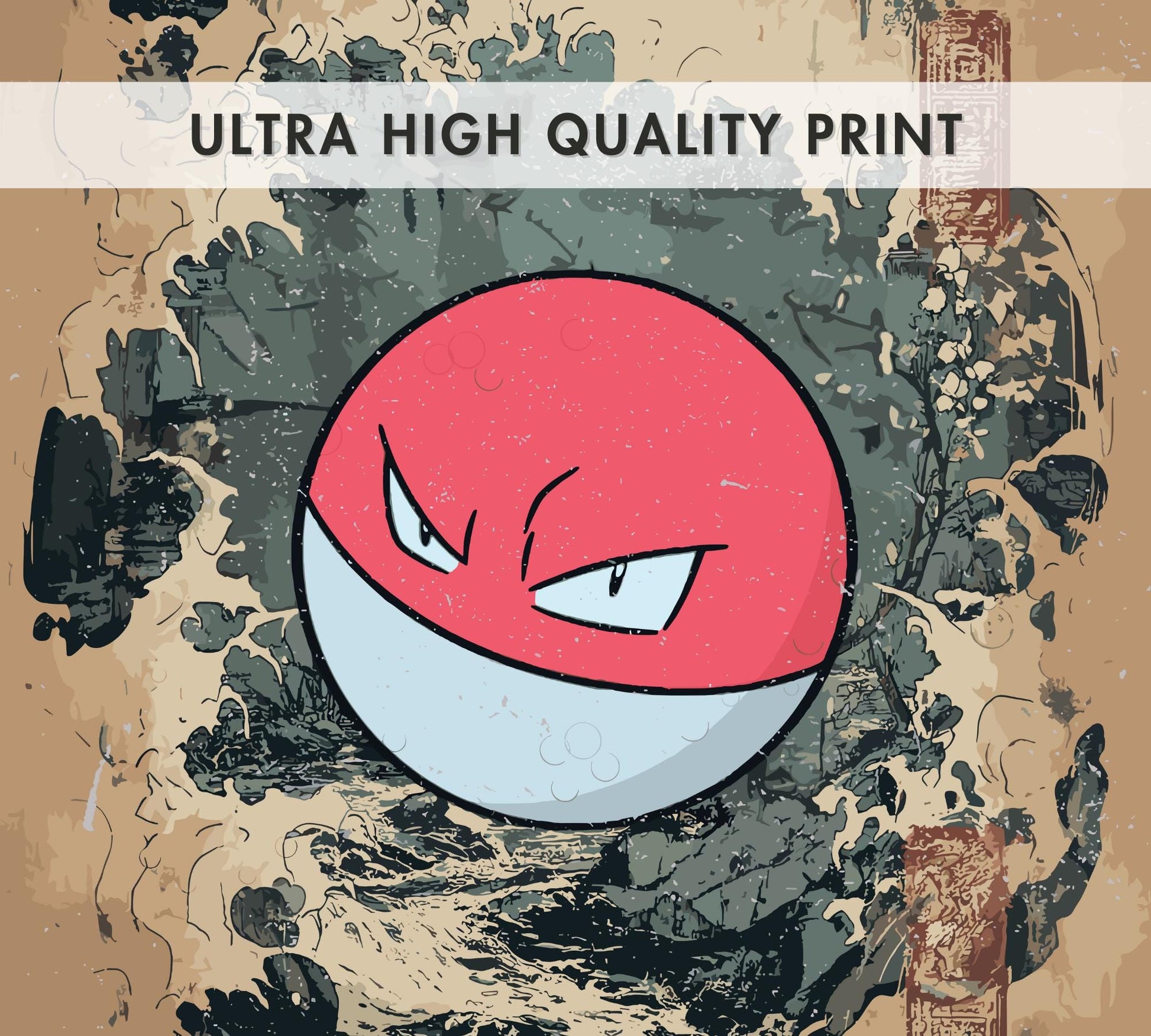 Voltorb Poster: Legendary Pokemon