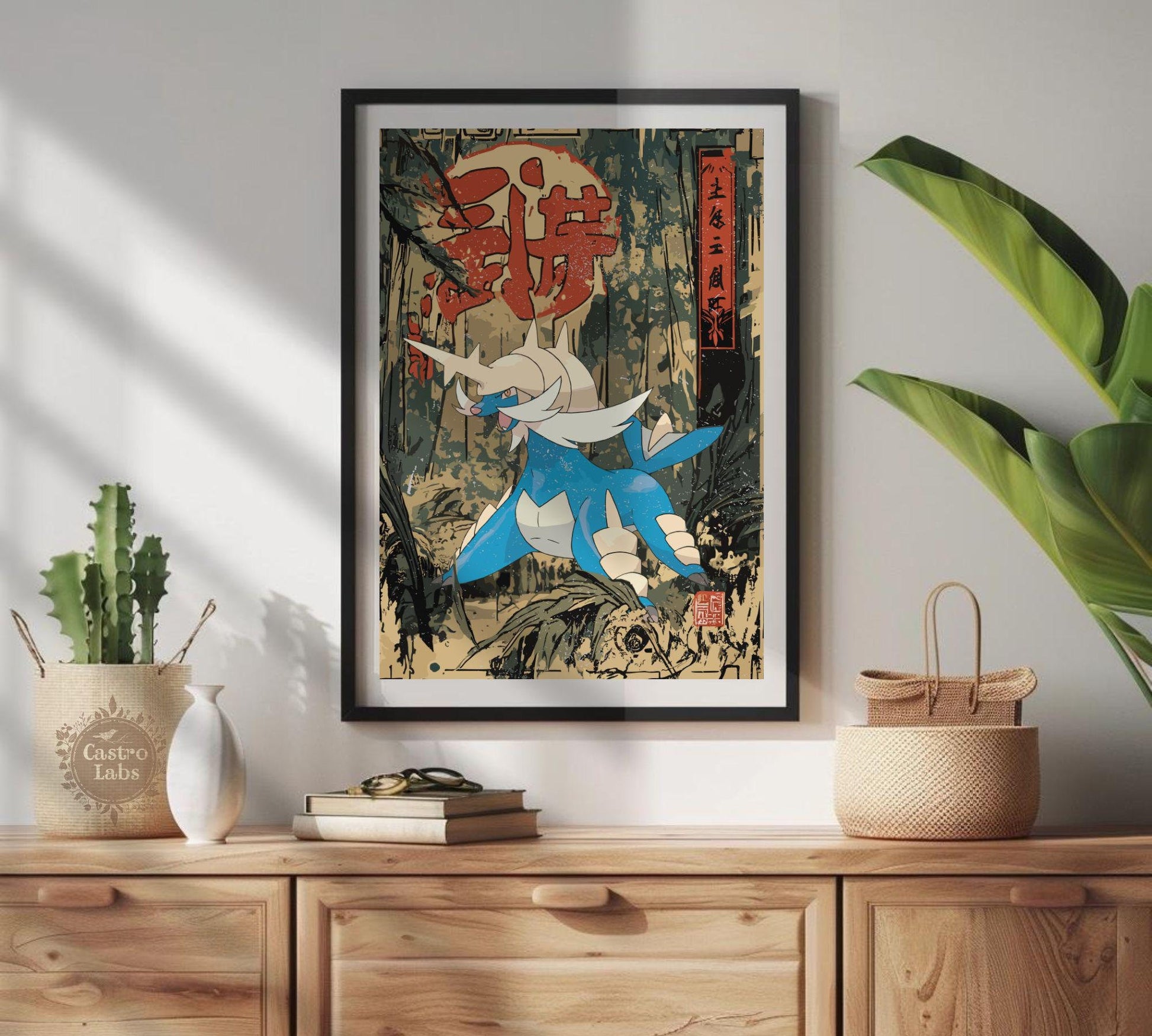 Samurott Pokemon Poster