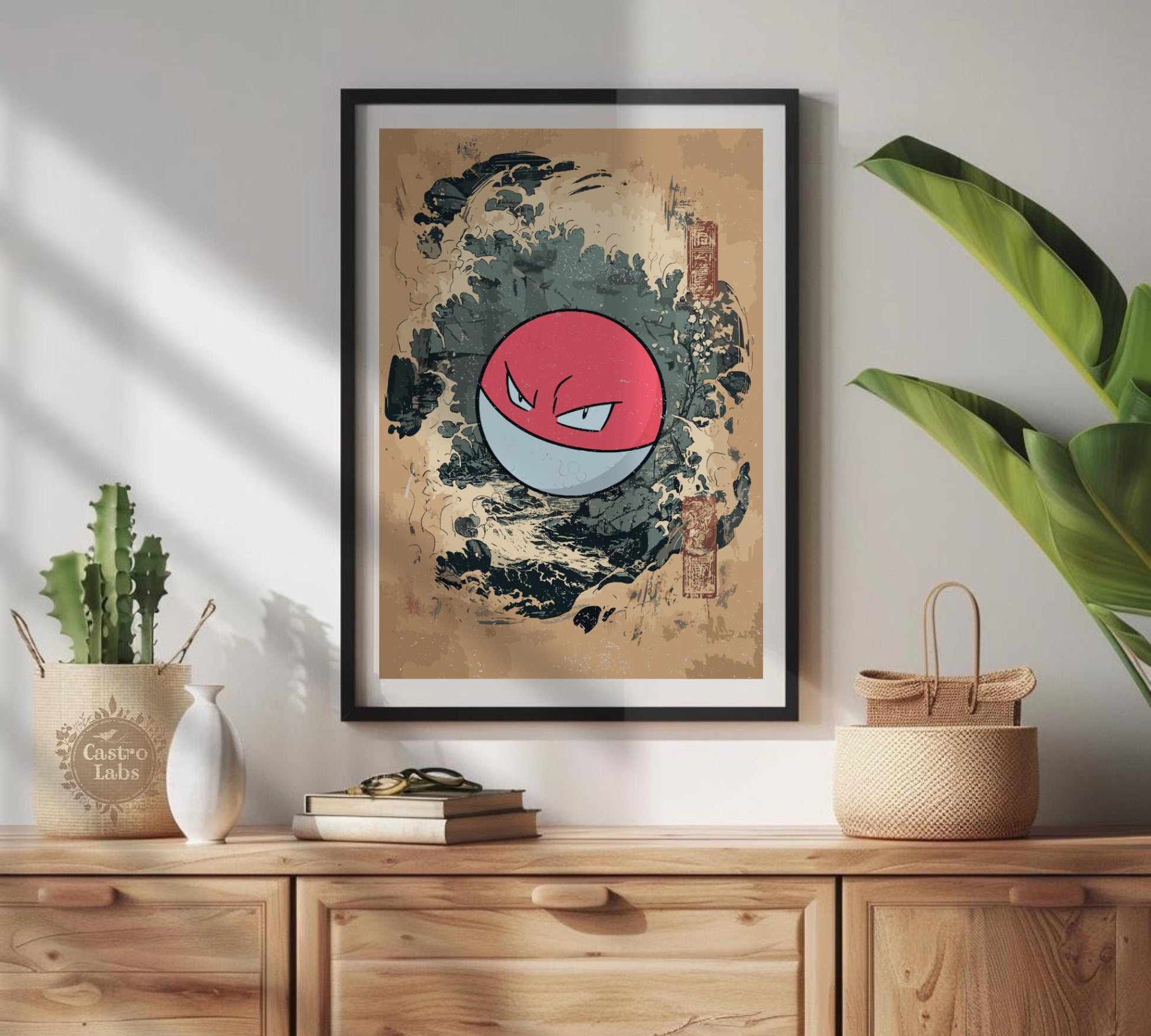 Voltorb Poster: Legendary Pokemon