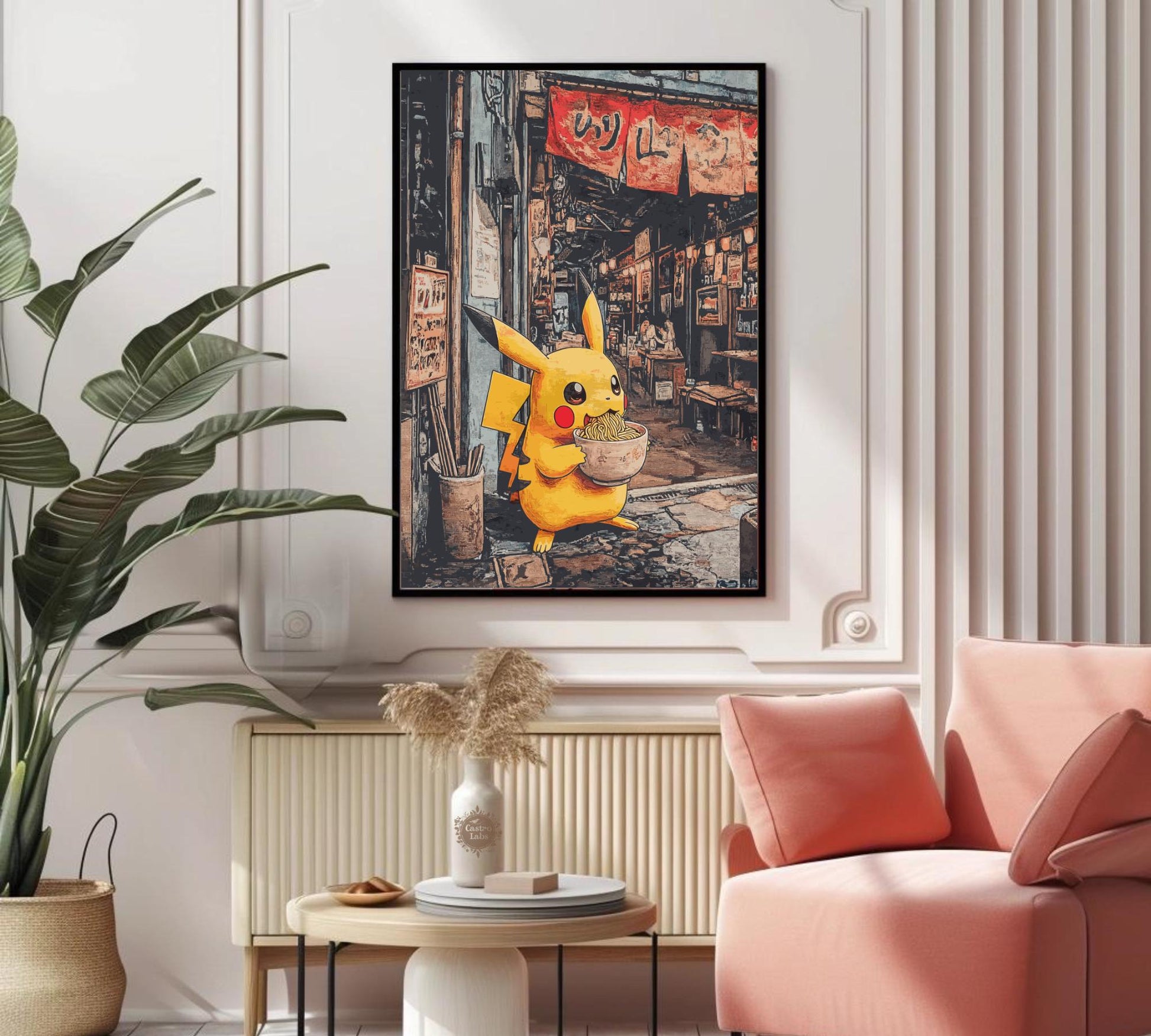 Pikachu Ramen Series Poster