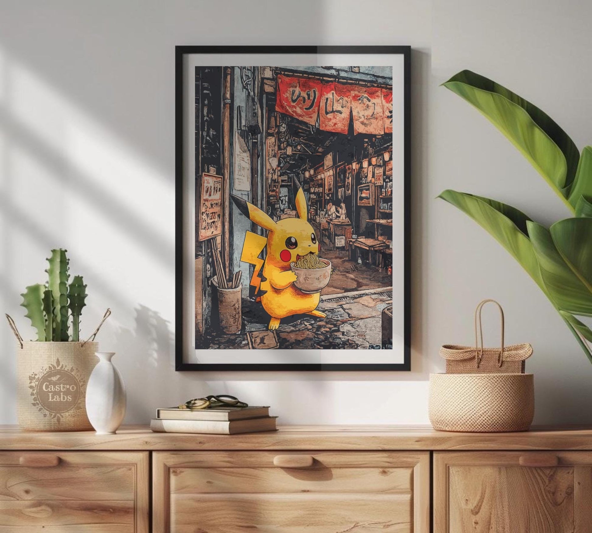 Pikachu Ramen Series Poster