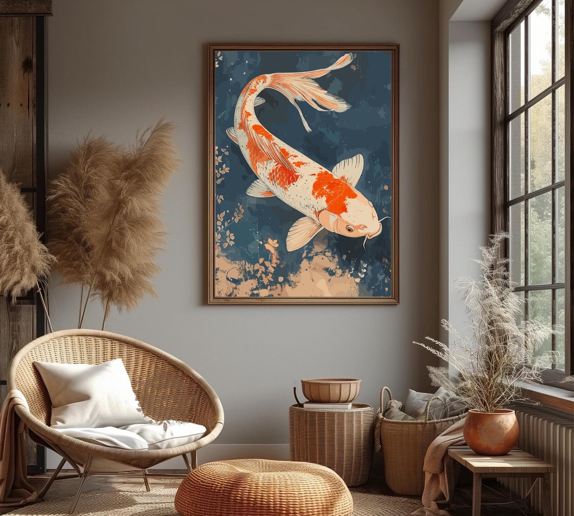 Japanese Koi Fish Poster - Japanese Koi Fish