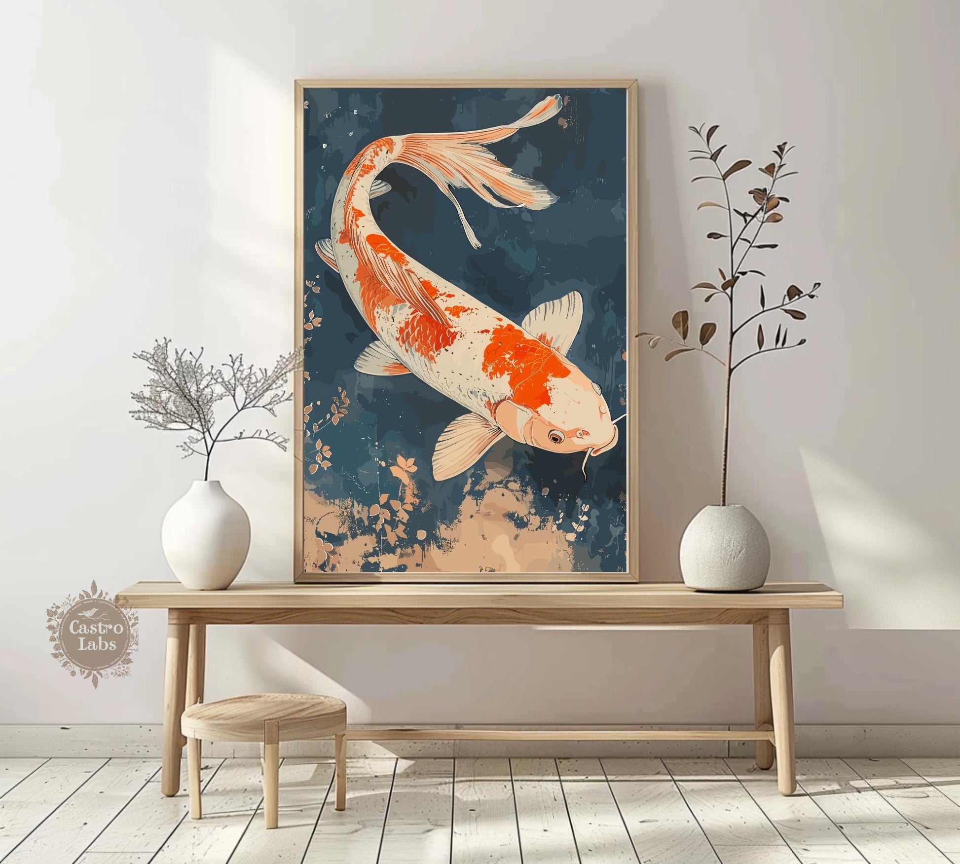 Japanese Koi Fish Poster - Japanese Koi Fish