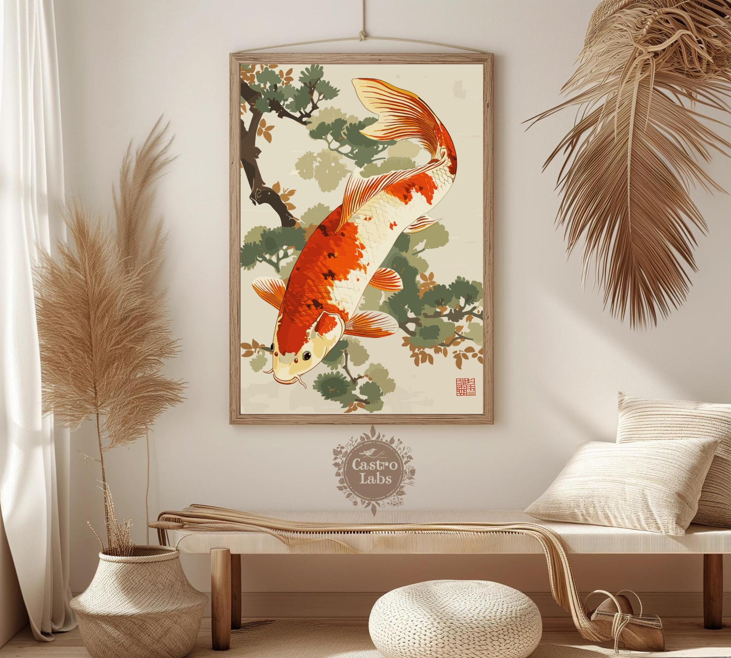 Japanese Koi Fish Poster - Japanese Koi Fish