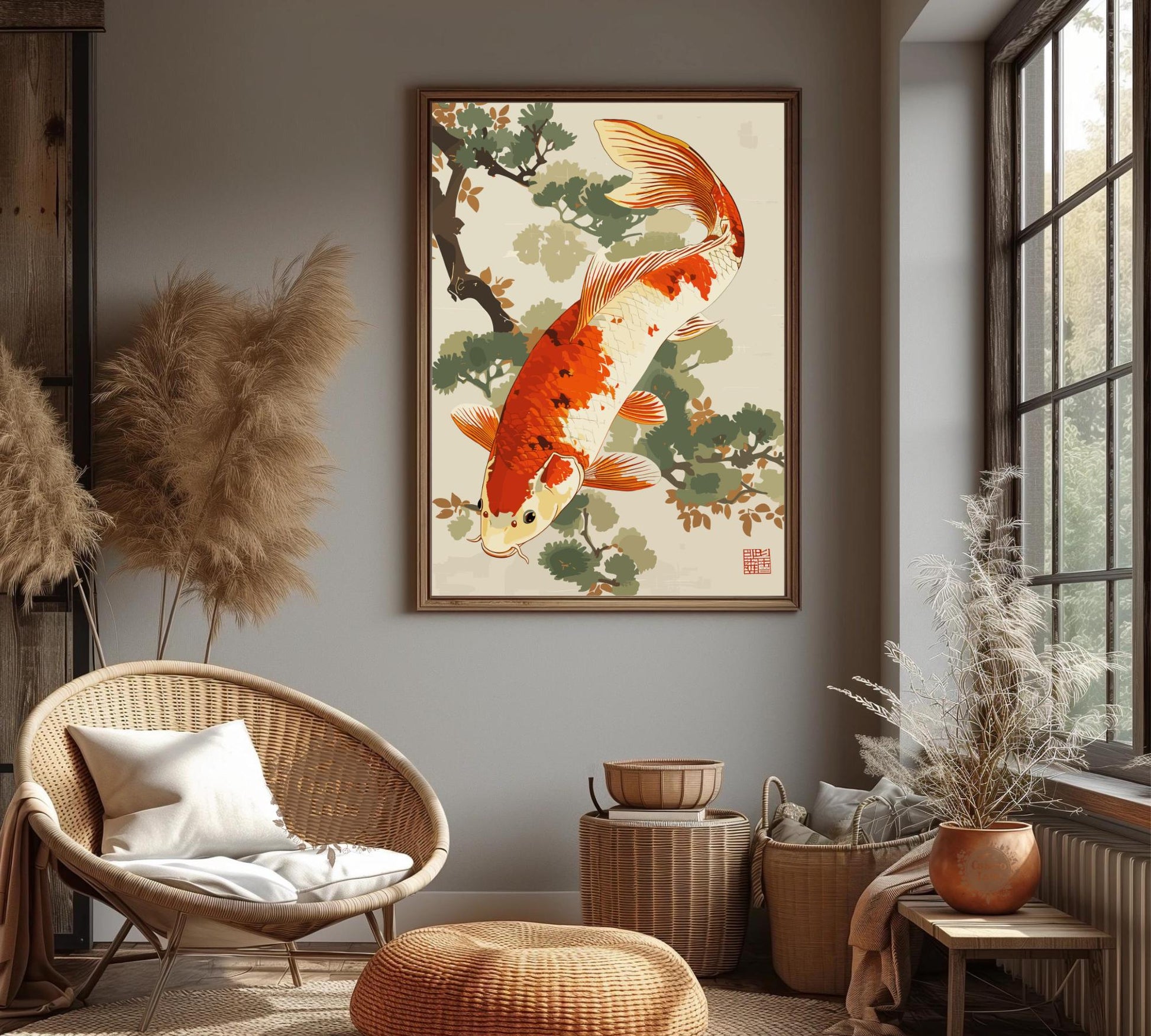 Japanese Koi Fish Poster - Japanese Koi Fish