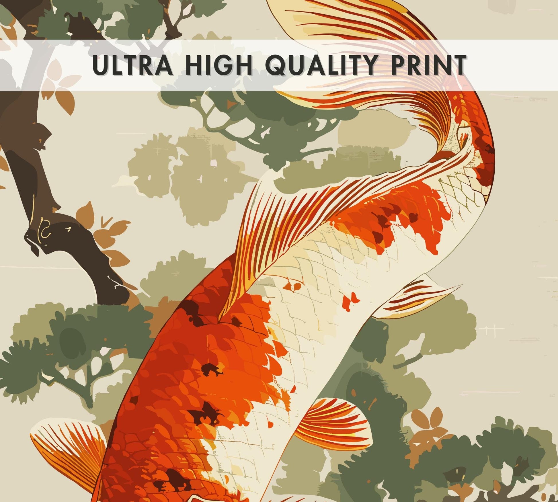 Japanese Koi Fish Poster - Japanese Koi Fish