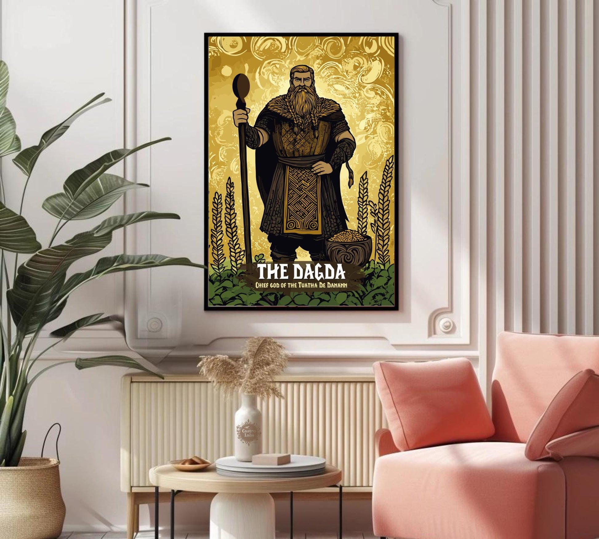 Dagda Poster, Celtic Mythology