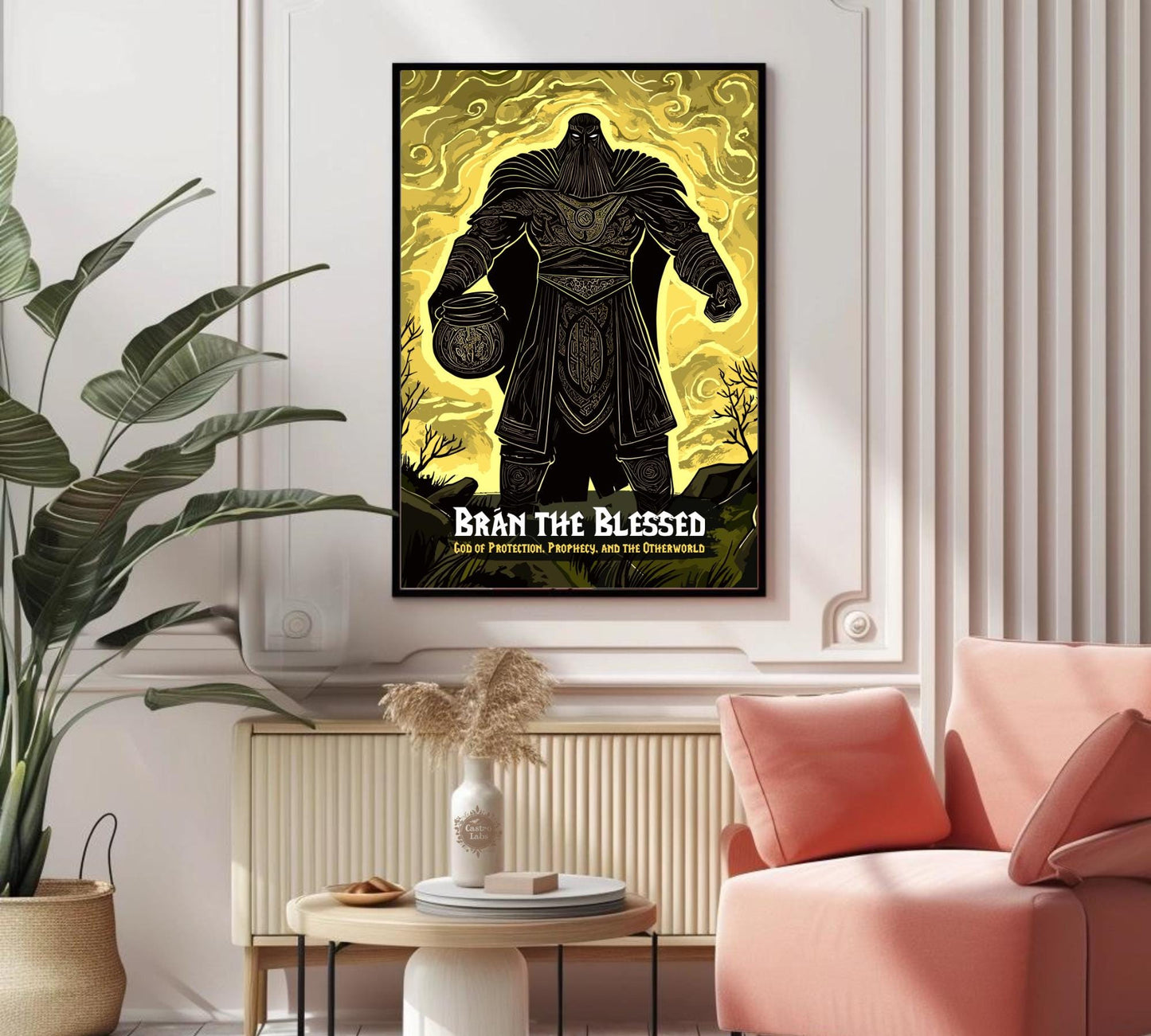 Bran the Blessed Poster, Celtic Mythology