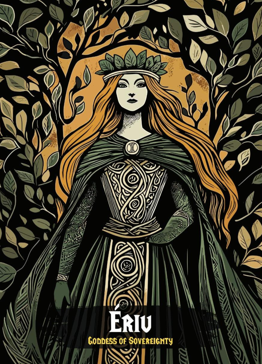 Eriu Poster, Celtic Mythology