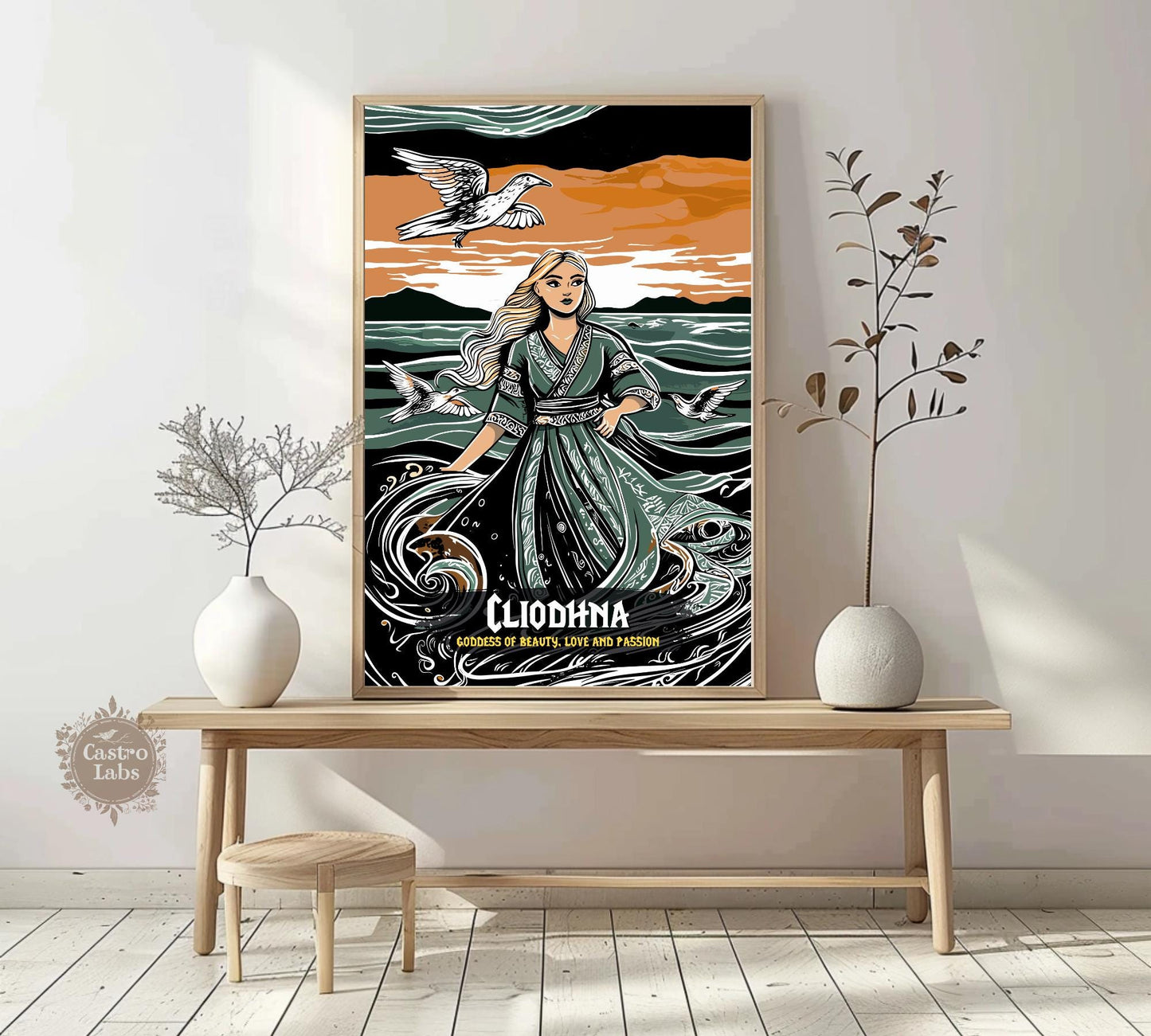 Cliodhna Poster, Celtic Mythology