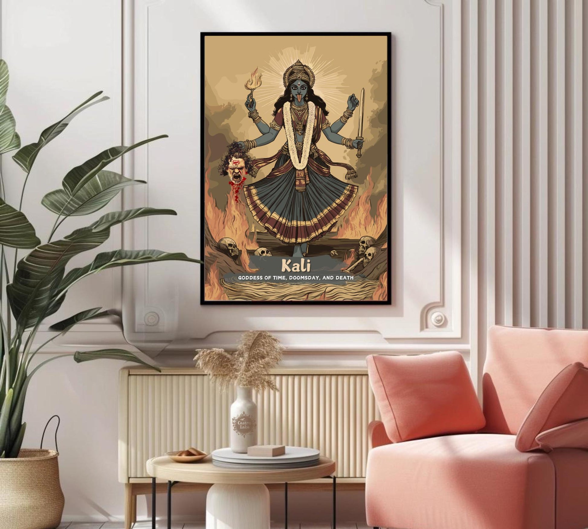 Kali Print - Hindu Mythology Poster