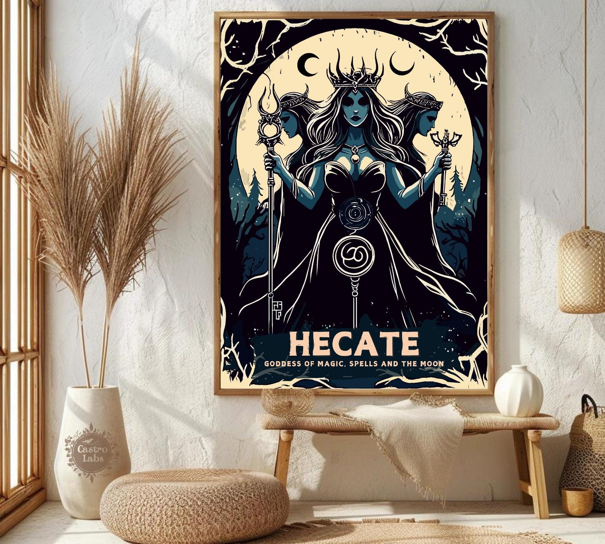 Hecate Goddess Poster