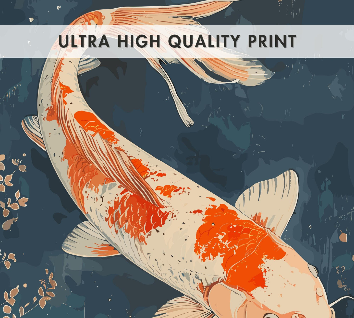 Japanese Koi Fish Poster - Japanese Koi Fish