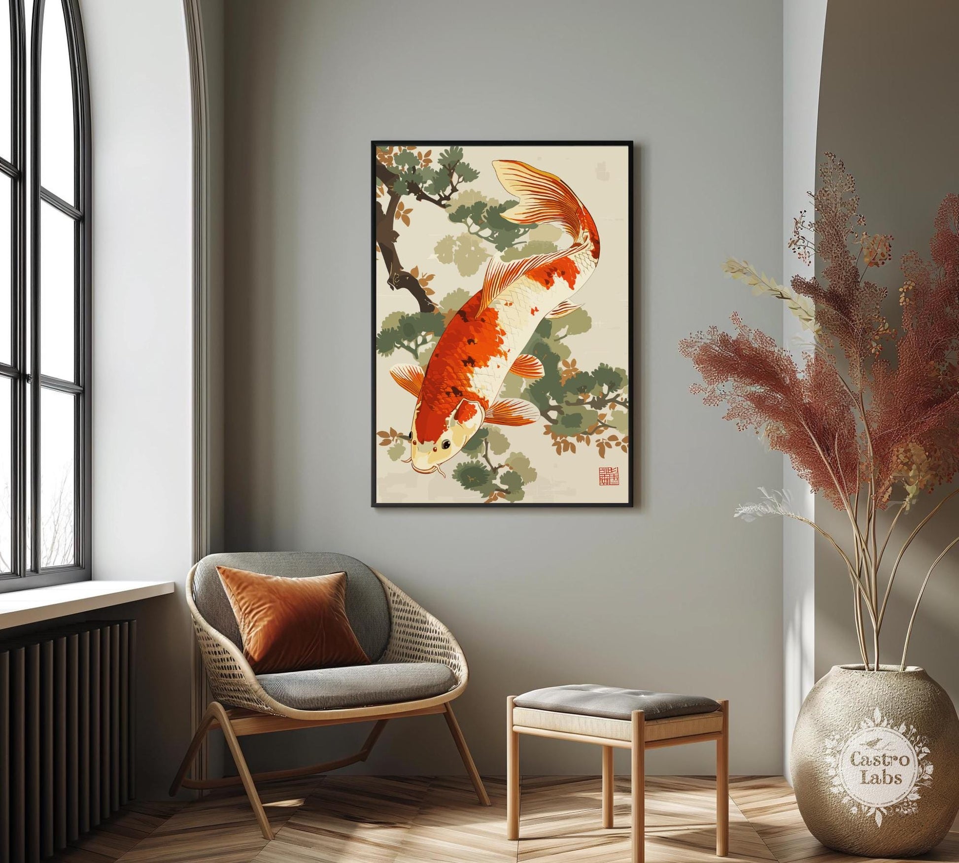 Japanese Koi Fish Poster - Japanese Koi Fish