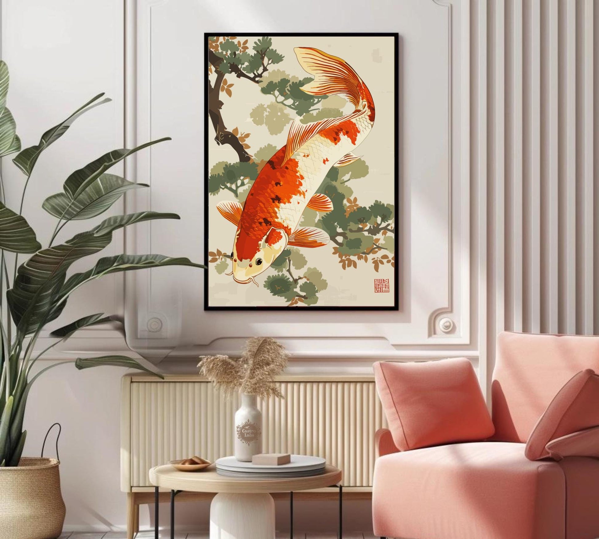 Japanese Koi Fish Poster - Japanese Koi Fish