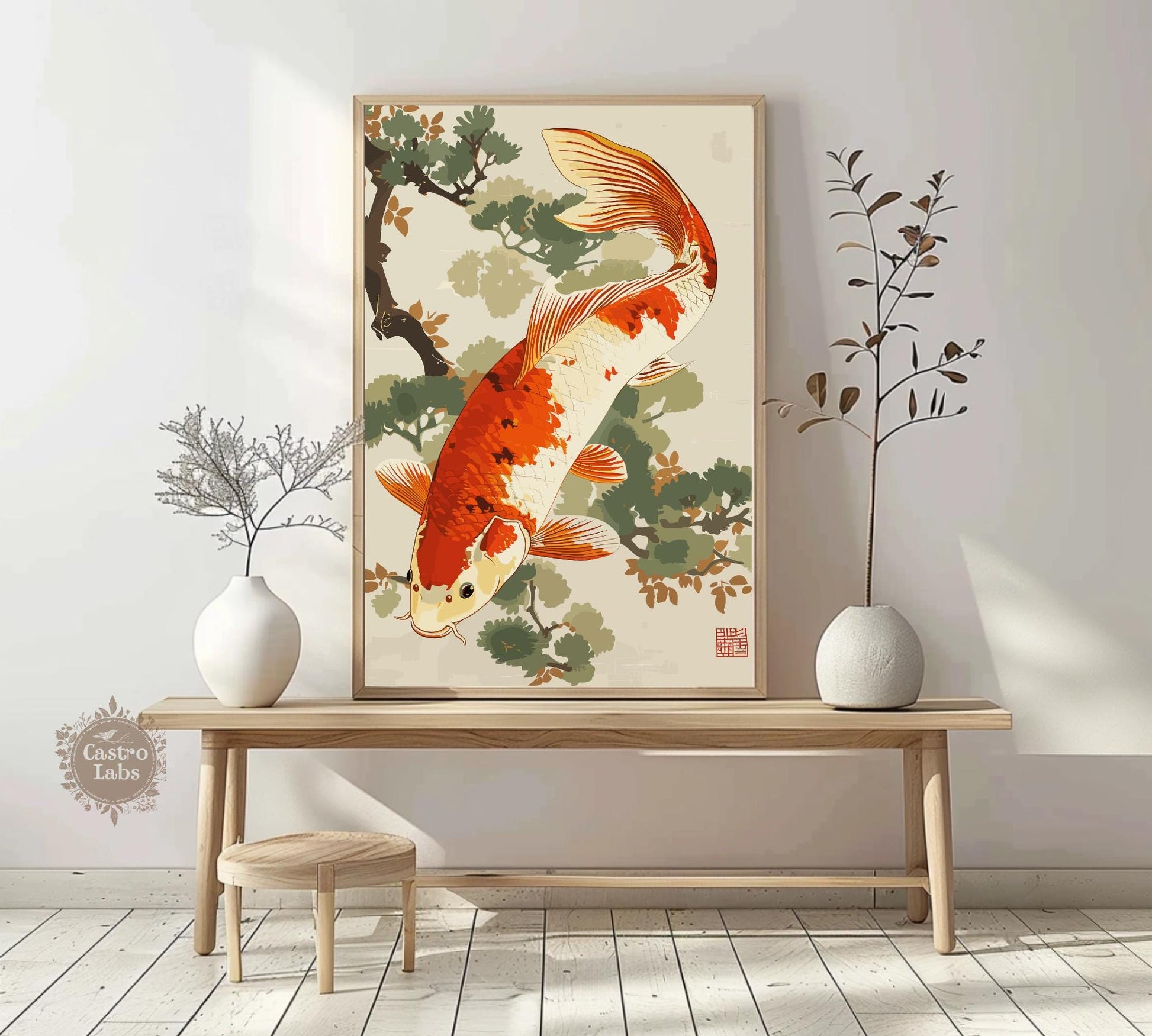 Japanese Koi Fish Poster - Japanese Koi Fish