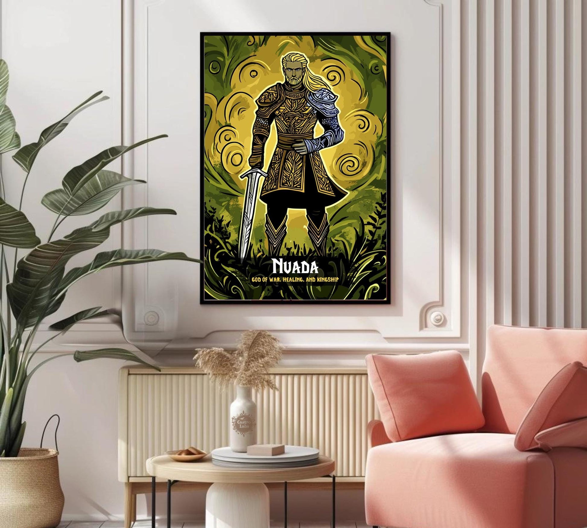 Nuada Poster, Celtic Mythology