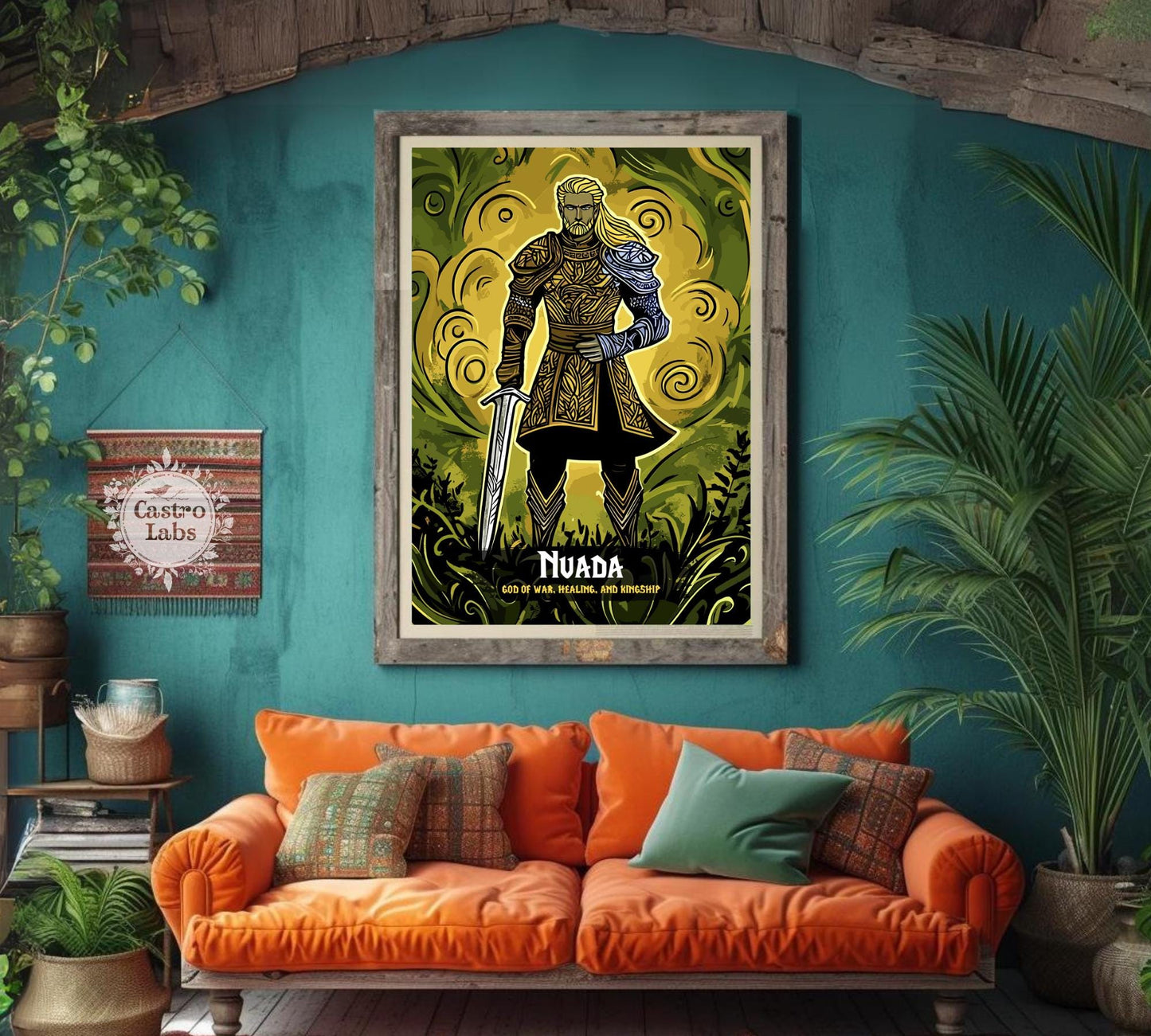 Nuada Poster, Celtic Mythology