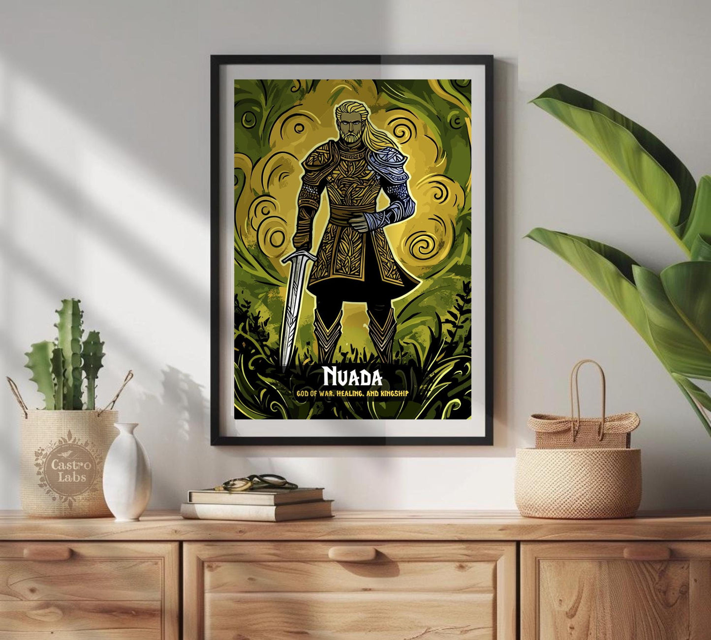 Nuada Poster, Celtic Mythology