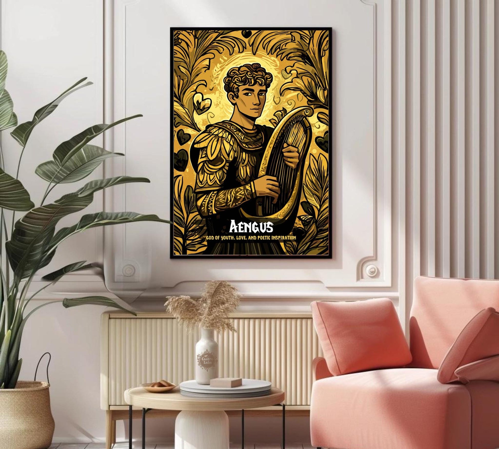 Aengus Poster, Celtic Mythology