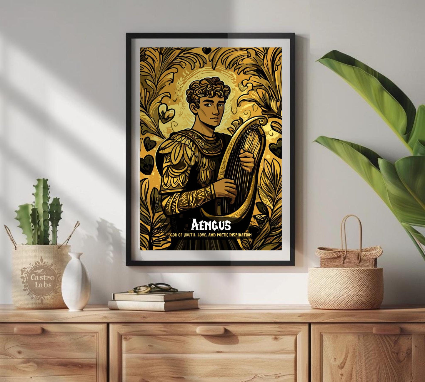 Aengus Poster, Celtic Mythology