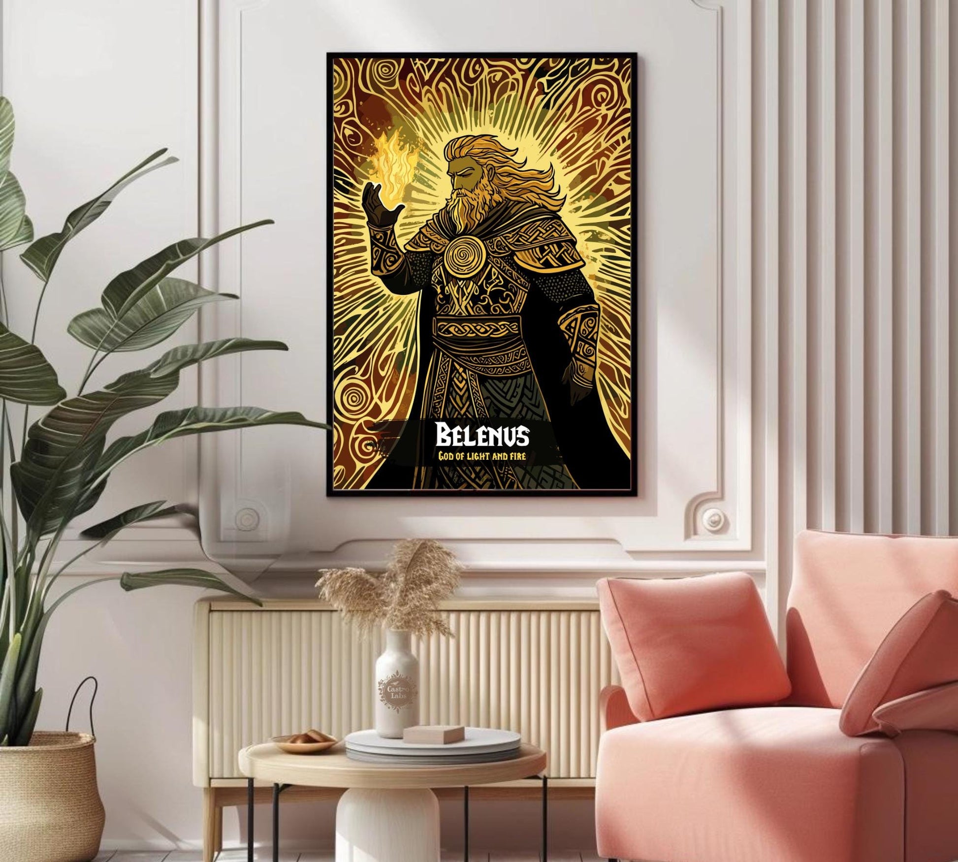 Belenus Poster, Celtic Mythology