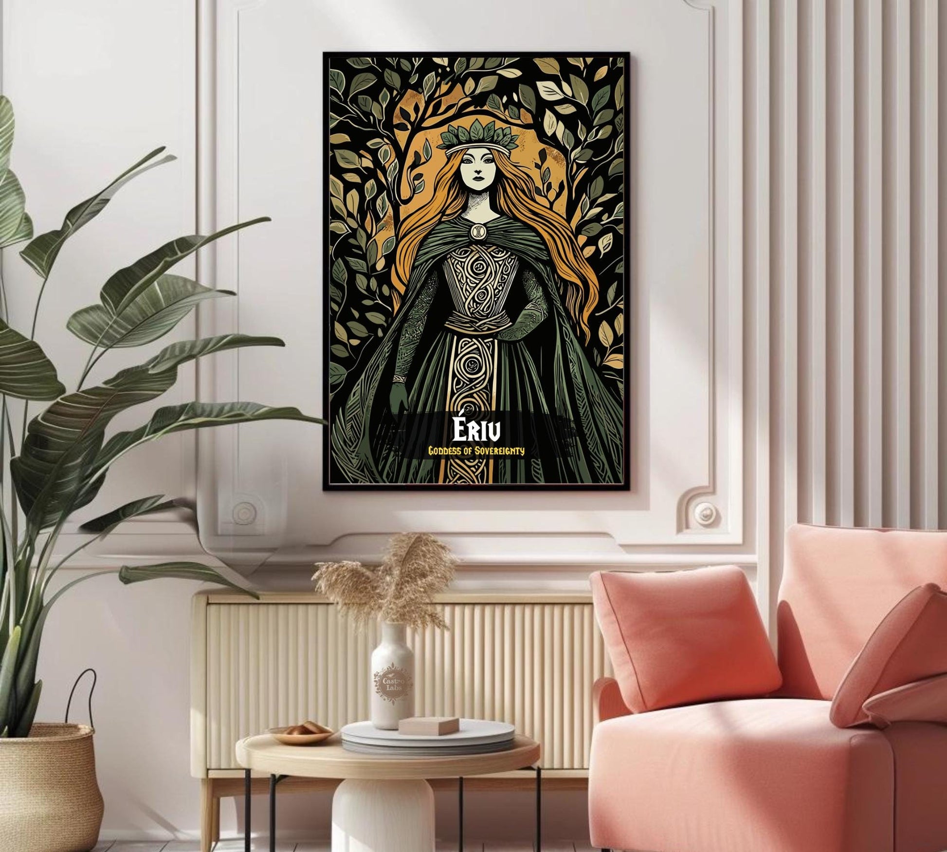 Eriu Poster, Celtic Mythology