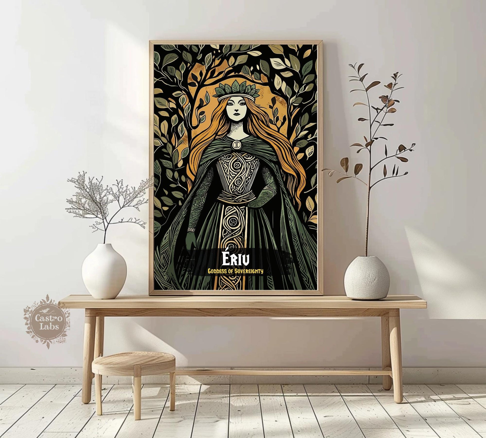 Eriu Poster, Celtic Mythology