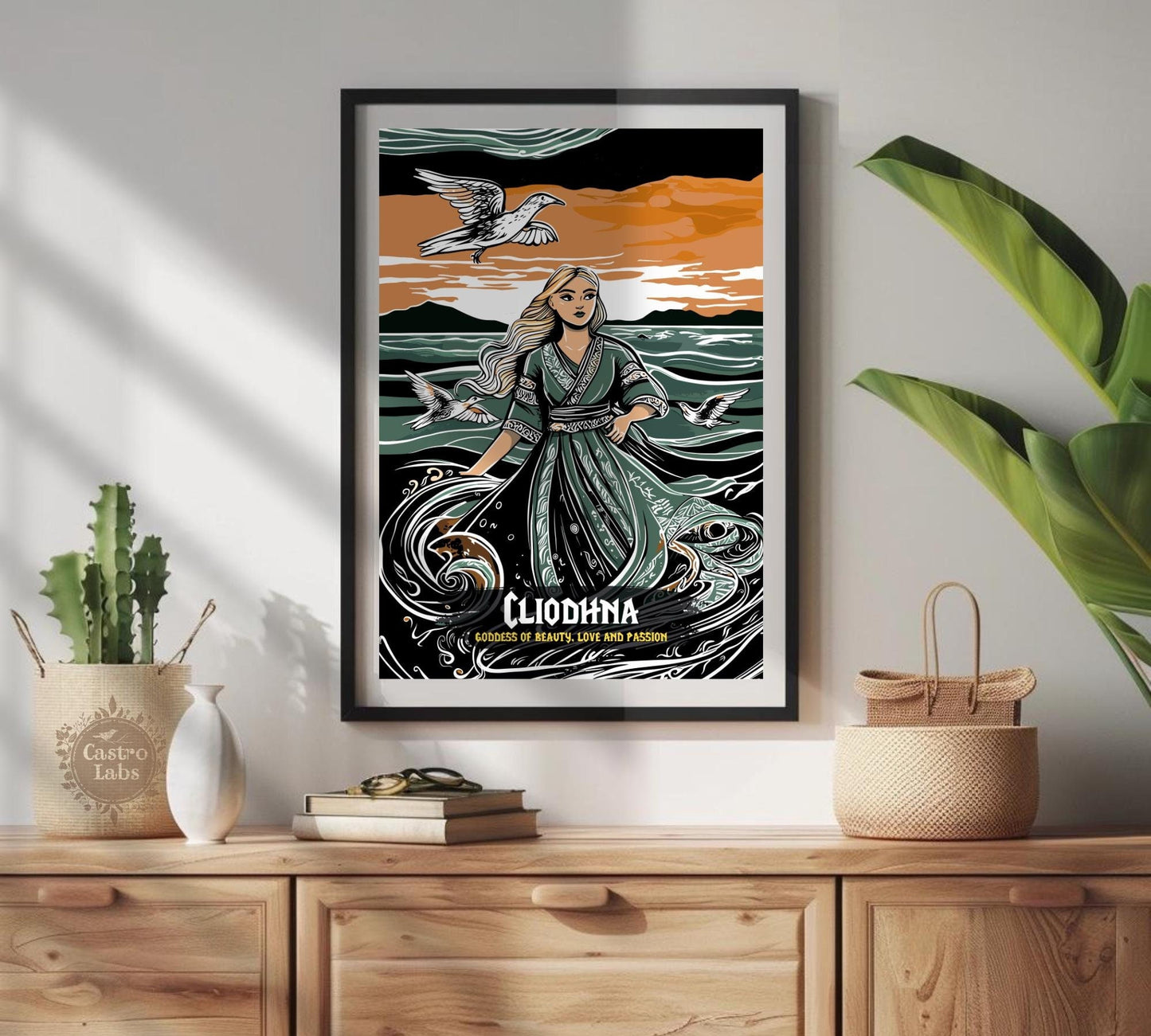 Cliodhna Poster, Celtic Mythology