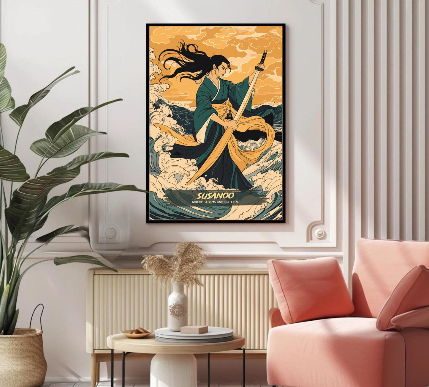 Susanoo Poster, Japanese Mythology