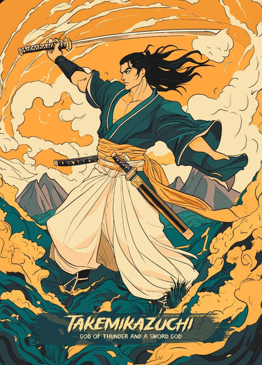 Takemikazuchi Poster, Japanese Mythology