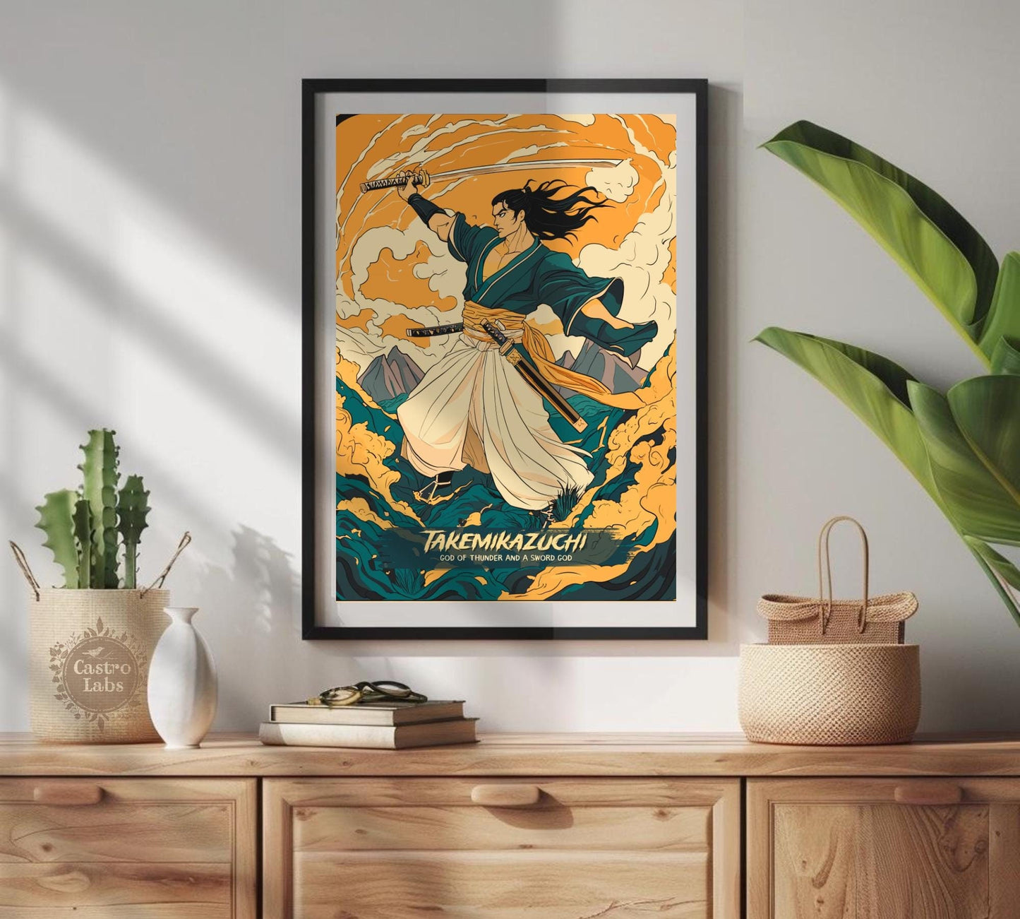 Takemikazuchi Poster, Japanese Mythology