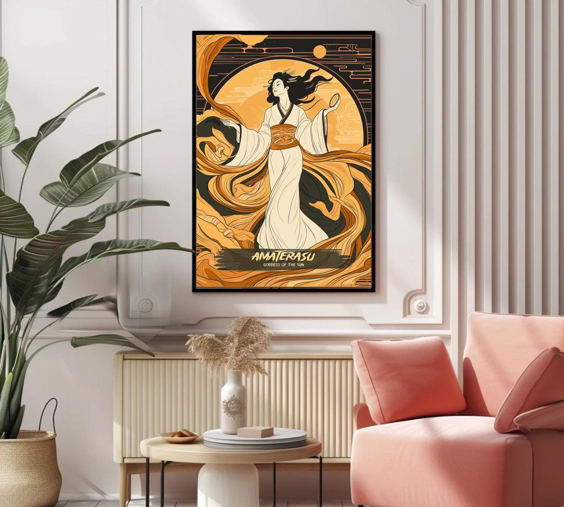 Amaterasu Poster, Japanese Mythology