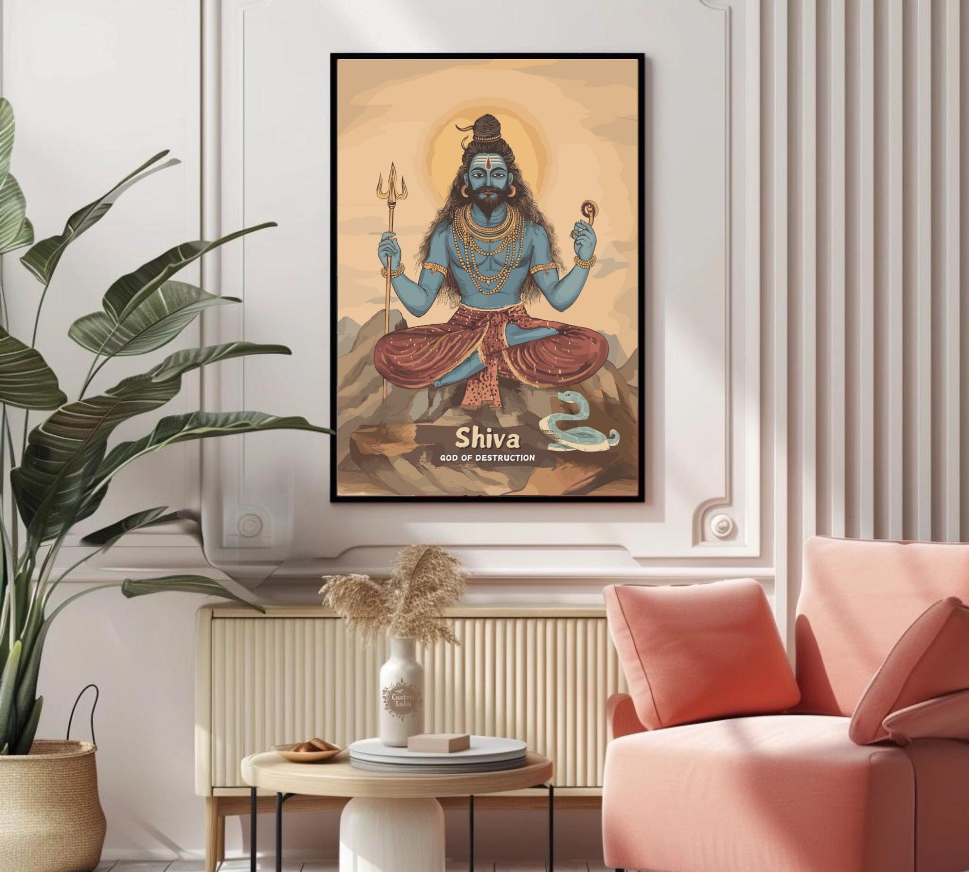 Shiva Print - Hindu Mythology Poster