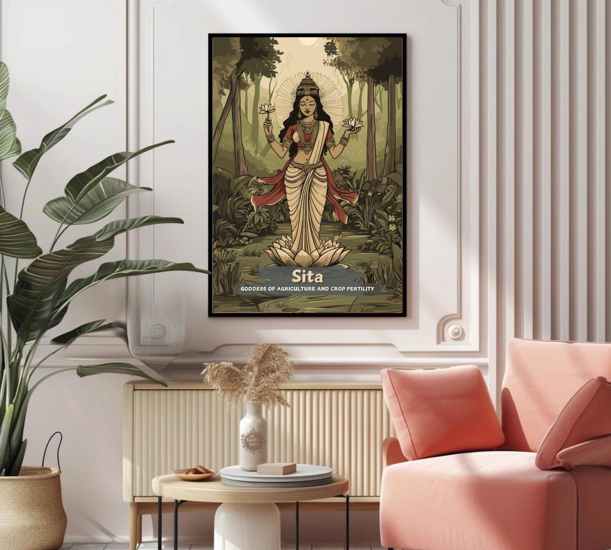 Sita Print - Hindu Mythology Poster