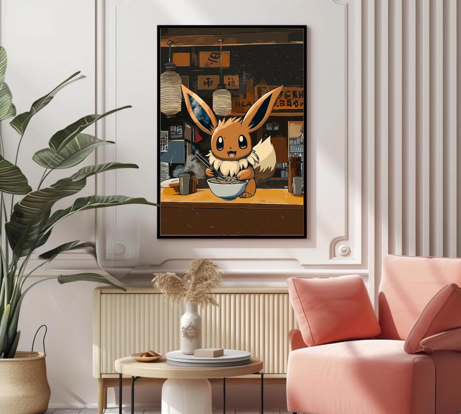 Eevee Ramen Series Poster