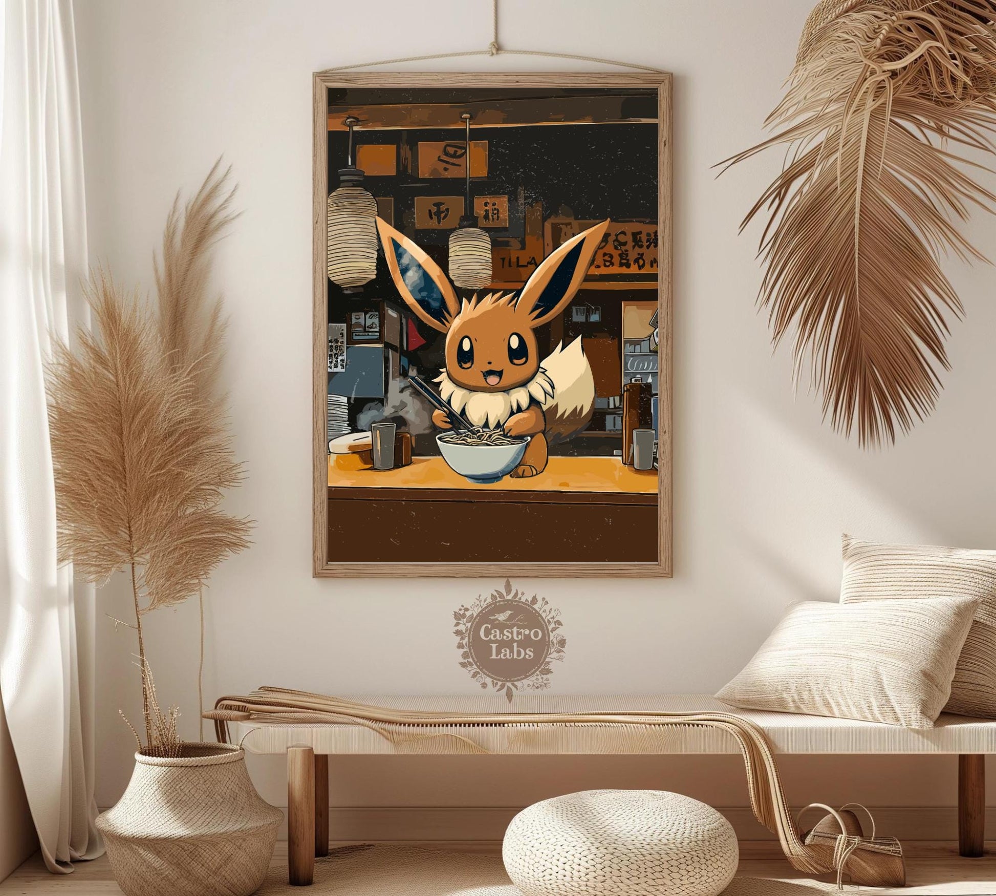 Eevee Ramen Series Poster