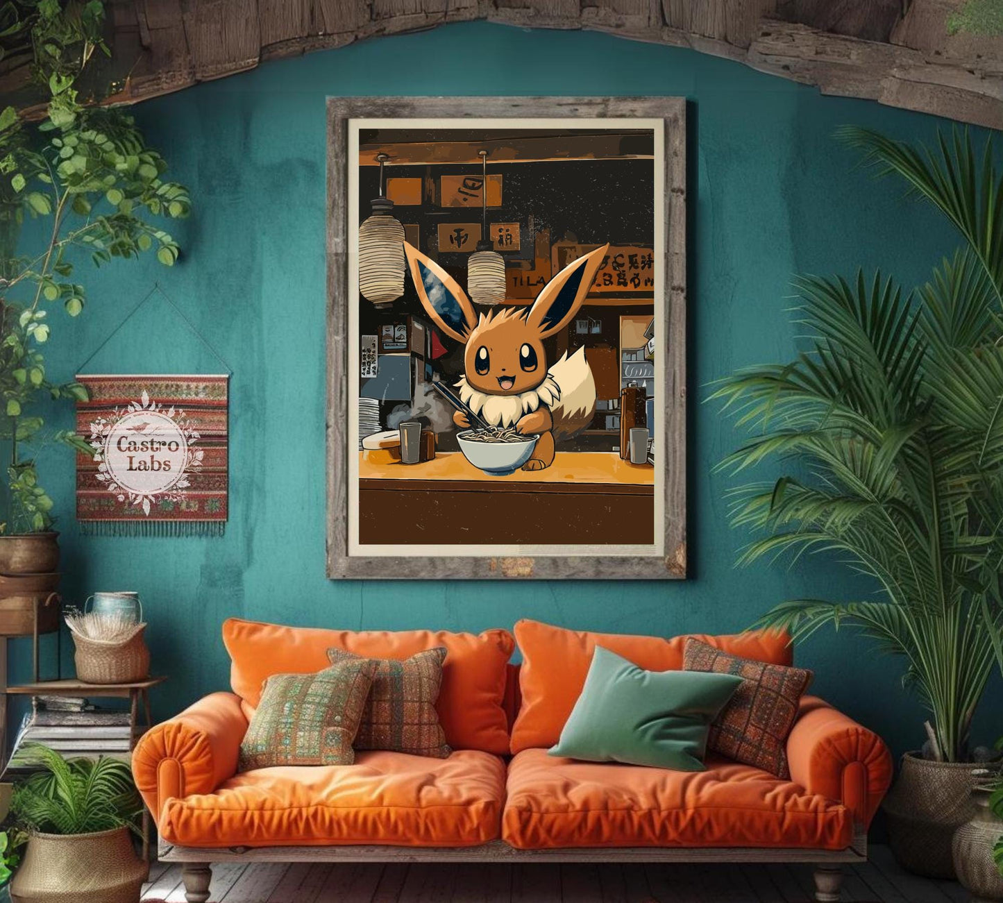 Eevee Ramen Series Poster