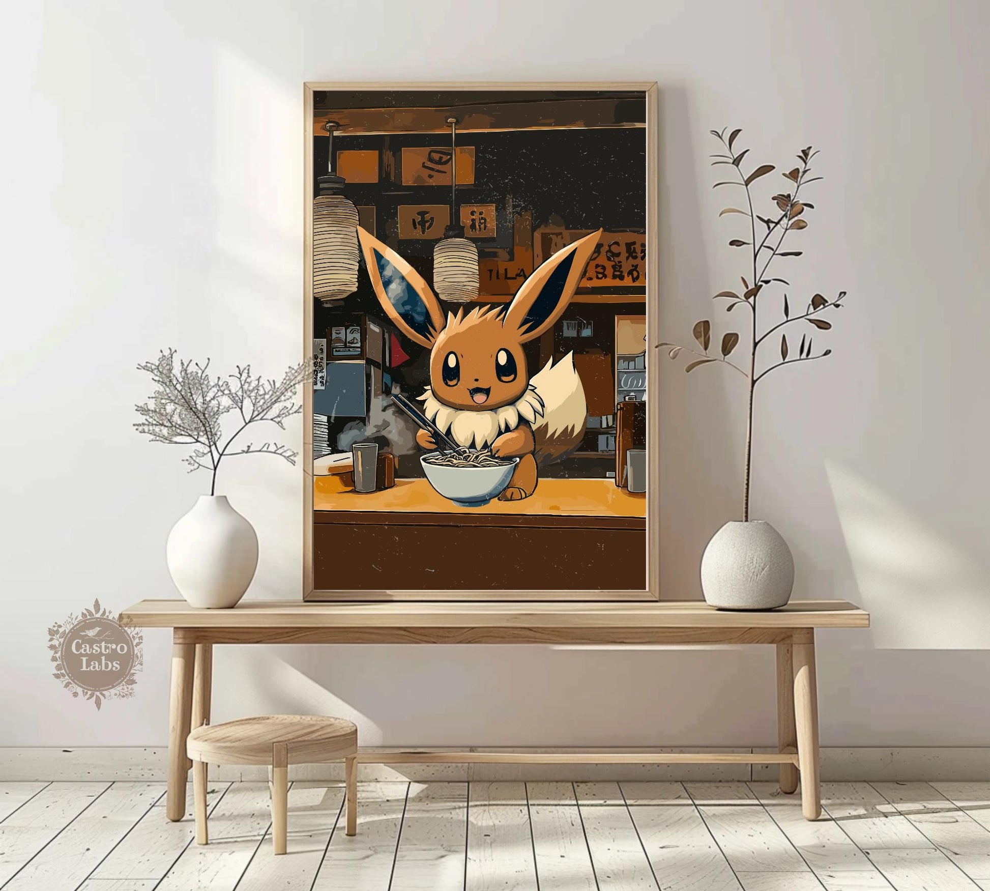 Eevee Ramen Series Poster