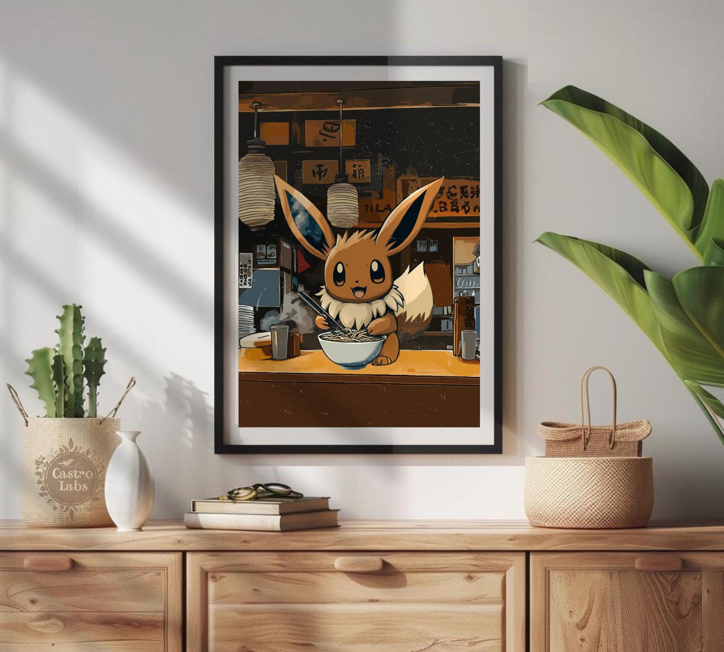 Eevee Ramen Series Poster