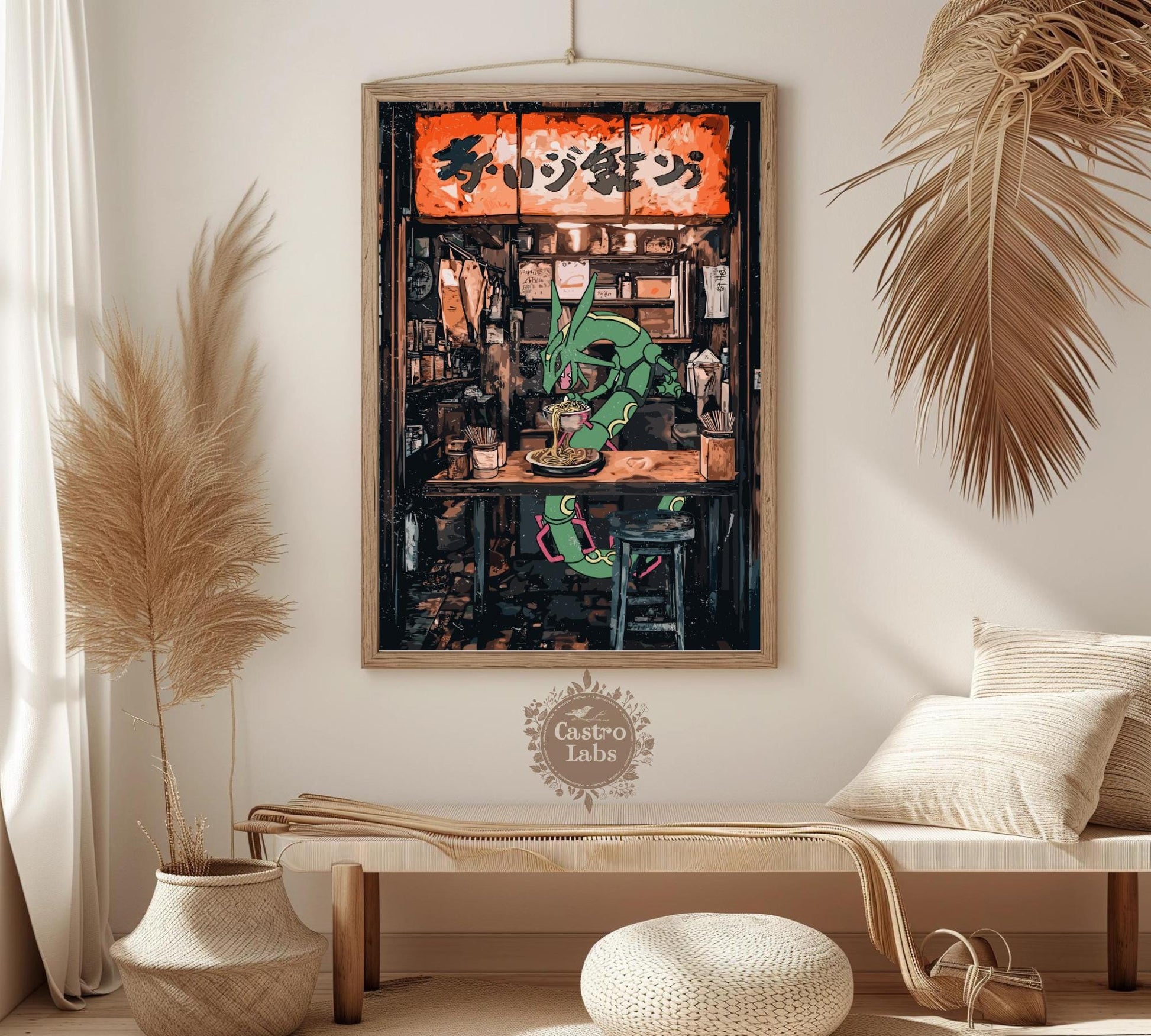 Rayquaza Ramen Series Poster